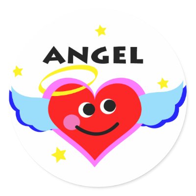 angel heart. stickers by margaret40