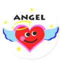 angel heart. stickers