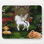 Angel Heart Unicorn White Beauty 7 mousepads