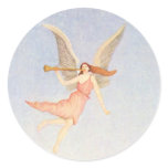 Angel, Henri Rousseau Round Stickers