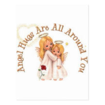 Angel Hugs Postcards
