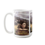 Angel in Madonna of Foligno sees chemtrails Mug