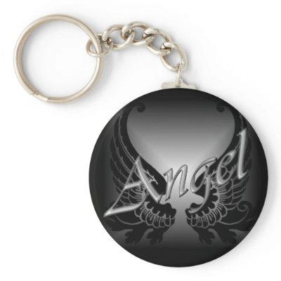 Angel Keychain by MzLisaMichelle