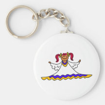 Angel Kid Keychain