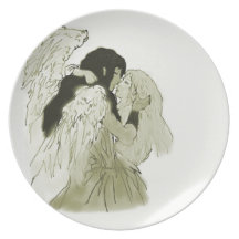 Angel kiss ~muted colour dinner plates