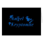 Angel kryptonite logo card