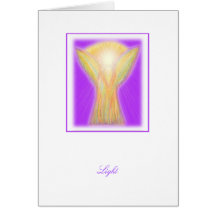 Angel Light - Greeting Card