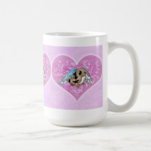 Angel Lop Bunny In Heart Mug