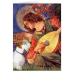 Angel & Mandolin - Sealyham Terrier Greeting Cards