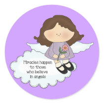 Angel Miracles Sticker