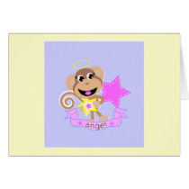 angel monkey card