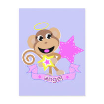 angel monkey post cards