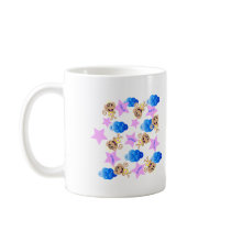 angel monkey print. mug