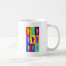 Angel Moroni Pop Art Mug