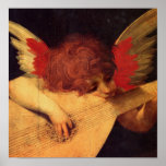 Angel Musician, Rosso Fiorentino Poster