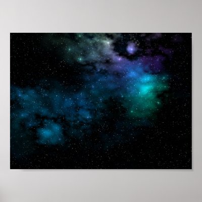 Angel Nebula Poster by KiDAcE