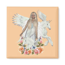 Angel Nele Unicorn Pegasi Beauty Magnet
