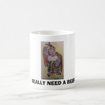 ANGEL OF BEER MUG