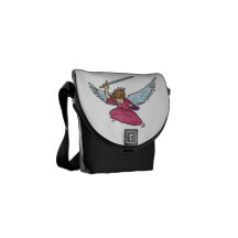 Angel Of Doom Messenger Bags