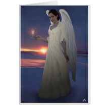 Angel of light greeting cards