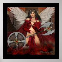 Angel of Mercy Fantasy Art by Kimberly3D Posters