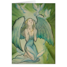 Angel of Peace Greeting Card