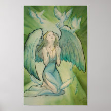 Angel of Peace Posters