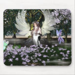 Angel of Thankfulness Mousepads