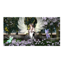 Angel of Thankfulness Photo Greeting Card