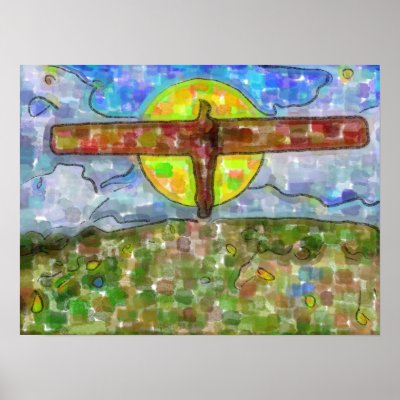angel of the north print by toon_barmy