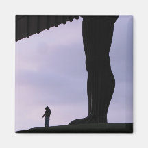 Angel of The North Refrigerator Magnets