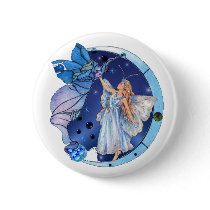 Angel Of The Skies Pinback Buttons