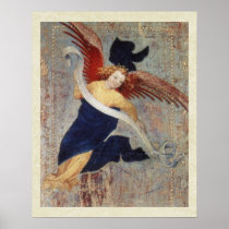 Angel of the Visitation  by Broederlam Print