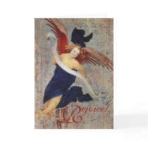 Angel of the Visitation - Rejoice! Greeting Card