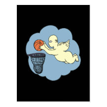 Angel On The Court Post Cards