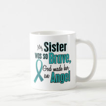 Angel Ovarian / Cervical Cancer Mug