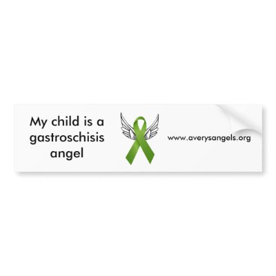 Angel Parent bumper sticker by AverysAngels