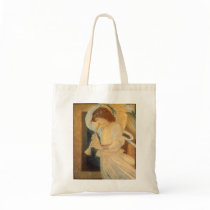 Angel Playing a Flageolet by Burne Jones Canvas Bag