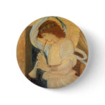 Angel Playing a Flageolet by Burne Jones Pins