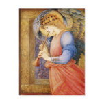 Angel Playing a Flageolet - Edward Burne-Jones Post Card