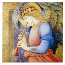 Angel Playing a Flageolet Tiles