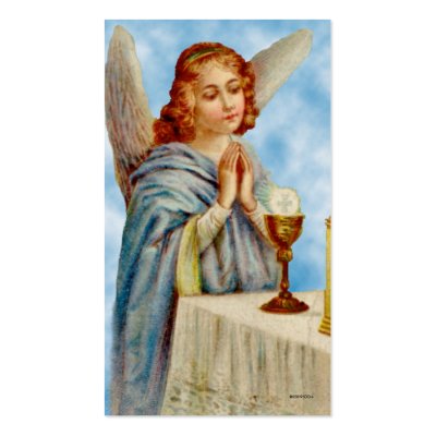 Angel Ponders Gift Card Business Cards by radical_rose