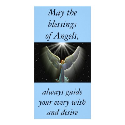 Angel Power Photo card Bookmark by Angels_Love_Gifts
