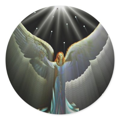 Angel Power Sticker by Angels_Love_Gifts