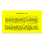 Angel Prayers business cards