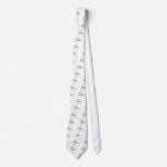 Angel Rabbit Brown Pink Roses Guardian Angel Bunny Custom Tie