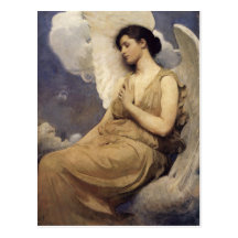 Angel Resting Postcard