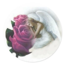 Angel Rose Stickers