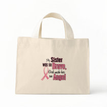 Angel SISTER Breast Cancer T-Shirts & Apparel Canvas Bag