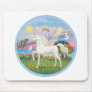 Angel Star - White Arabian Horse (round)